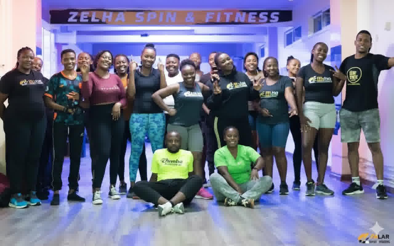 Zelha Spin and Fitness Gym team training